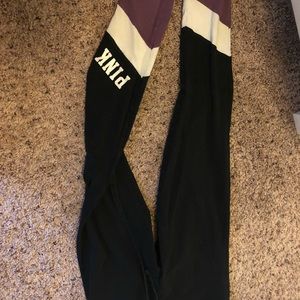 Pink VS “jogger” leggings